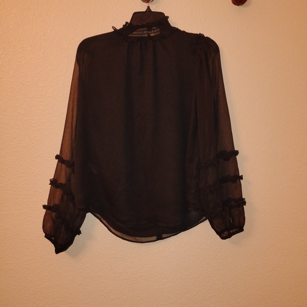 Ann Taylor Elegant Black Women's Top